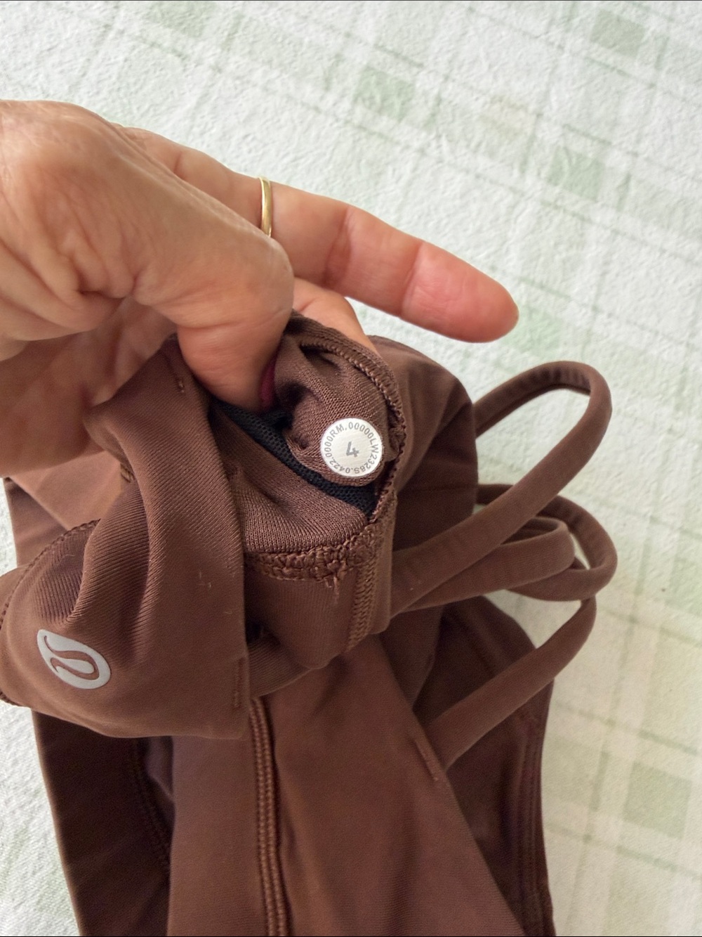 Lululemon Brown Cross-Back Sports Bra - Women - Picture 6 of 6